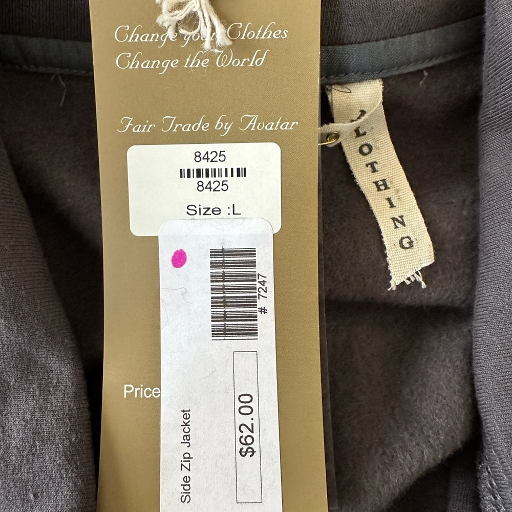 Avatar Clothing || Women's Utility Jacket in Charcoal Gray Sz L - Picture 7 of 9